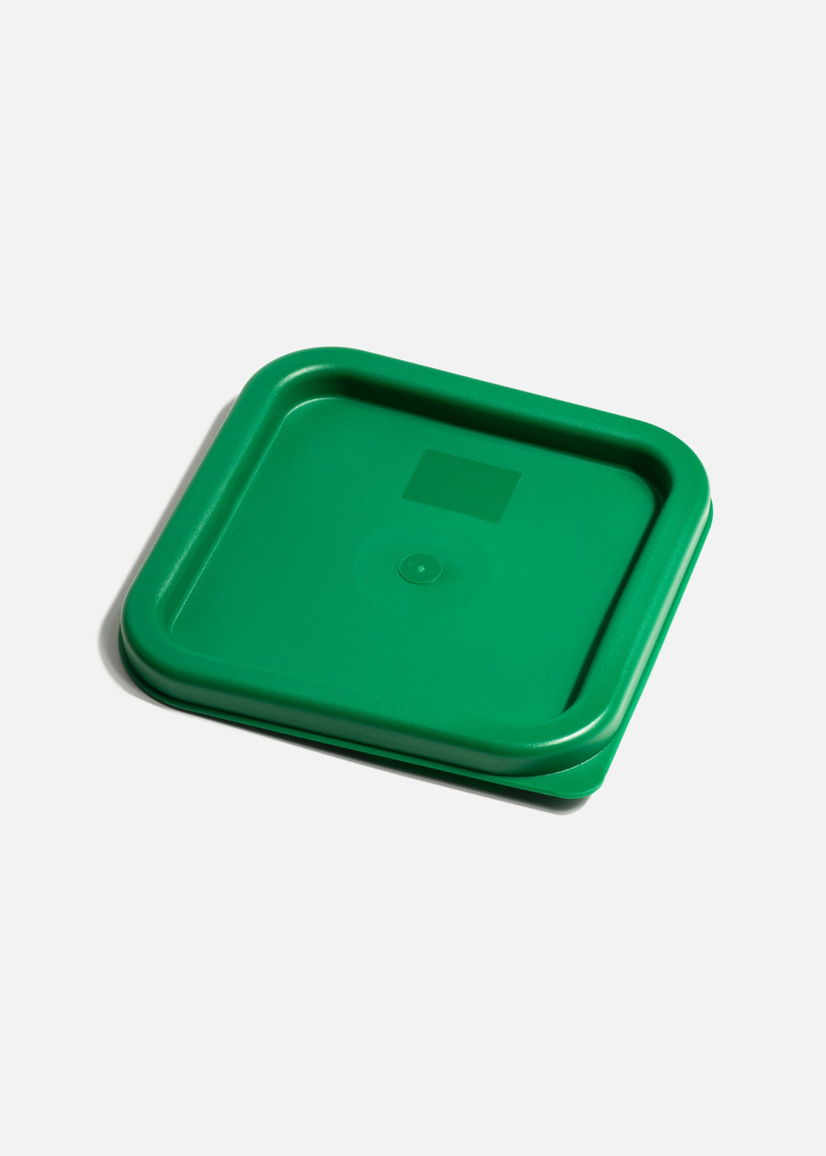 Tapa verde de plástico para contenedor cambro cuadrado de 2 y 4 L — imagen de producto