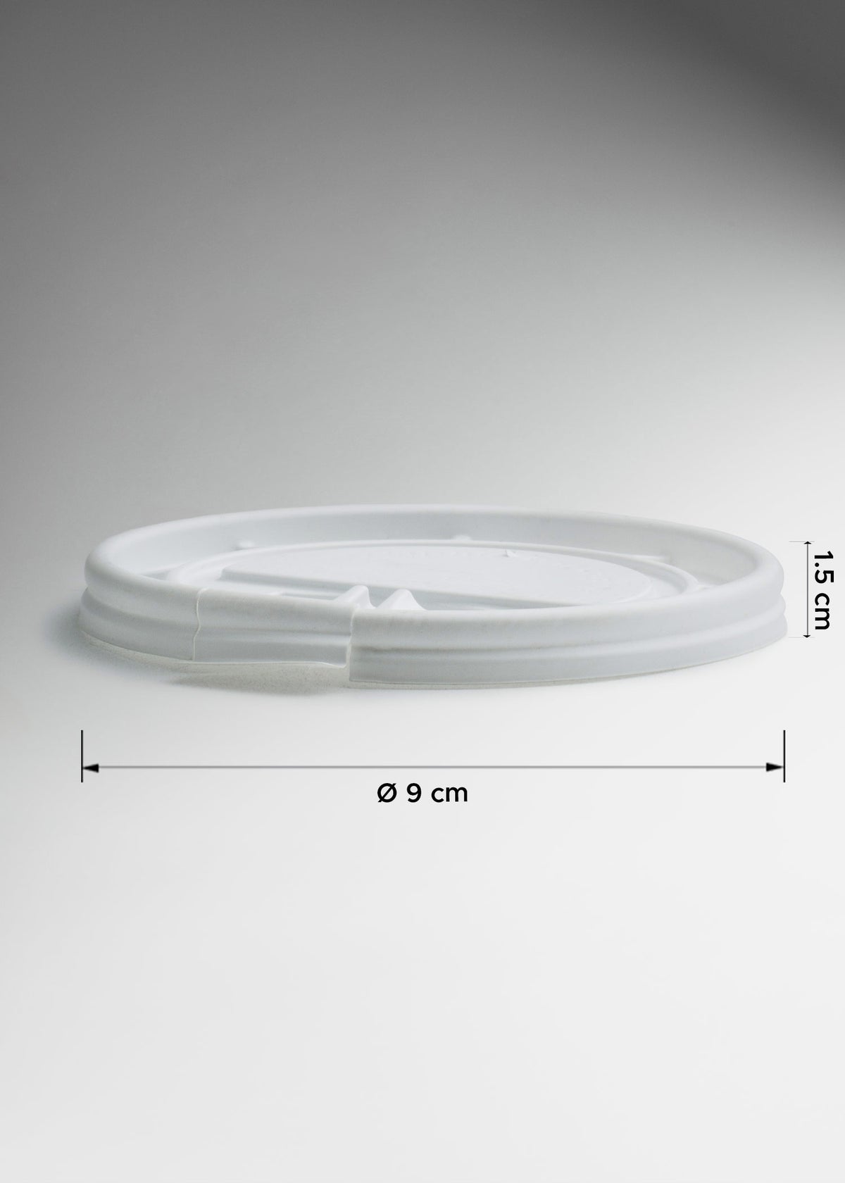 Tapas de plástico domo para vaso de papel Arc 10,12,16, 20 oz — imagen de producto, vista 24