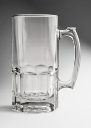 Tarro cervecero de vidrio transparente 1 L — imagen de producto