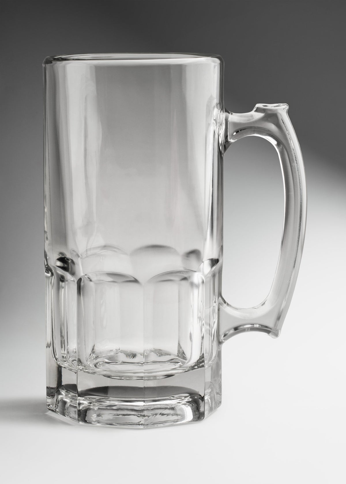 Tarro cervecero de vidrio transparente 1 L — imagen de producto