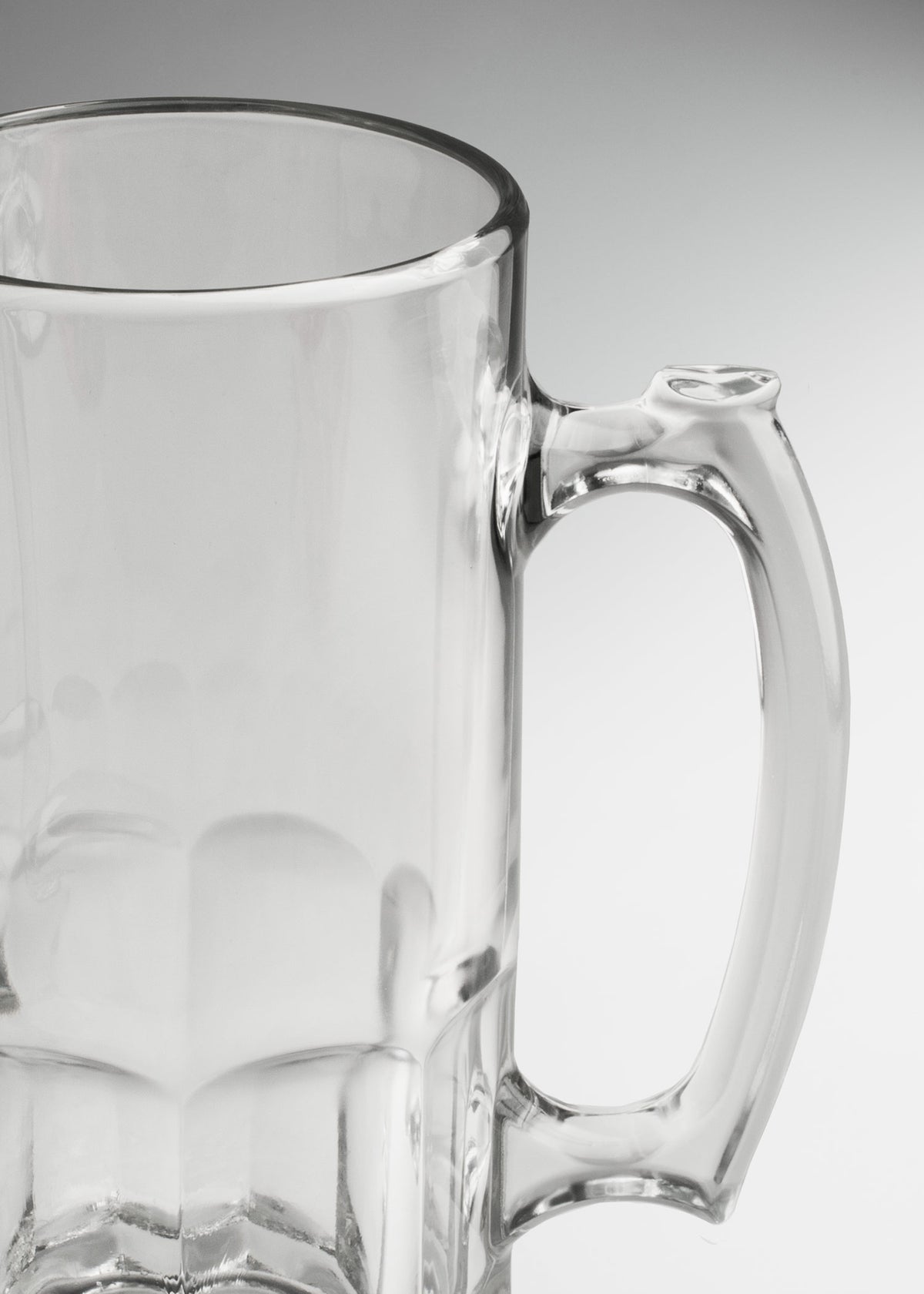 Tarro cervecero de vidrio transparente 1 L — imagen de producto