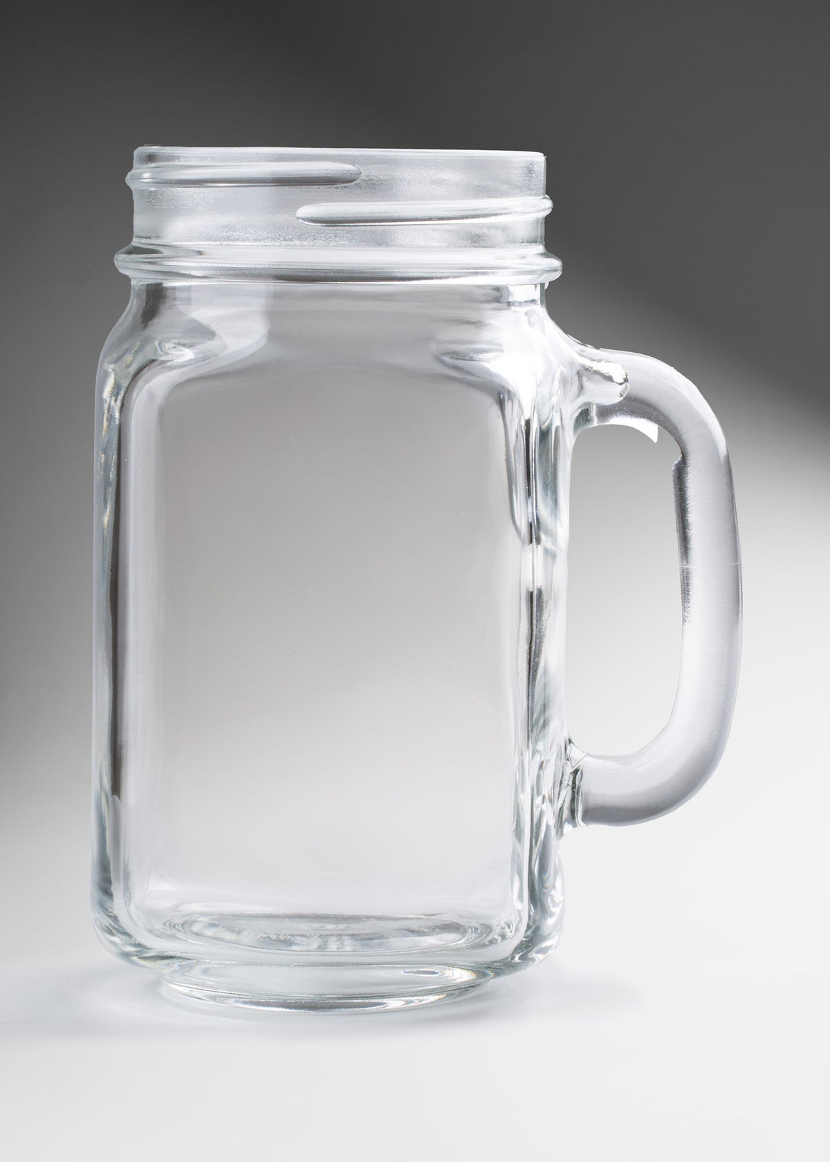Tarro de vidrio transparente Drinking Jar 487 ml — imagen de producto