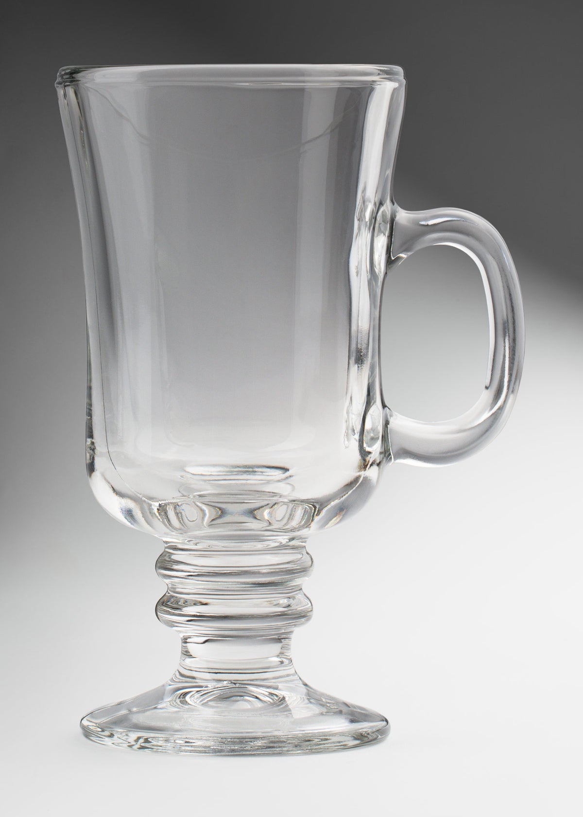 Taza para café de vidrio transparente Irish 250 ml / 8.5 oz — imagen de producto