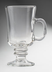 Taza para café de vidrio transparente Irish 250 ml / 8.5 oz — imagen de producto