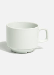 Plato taza de porcelana blanco Frig 250 ml — imagen de producto