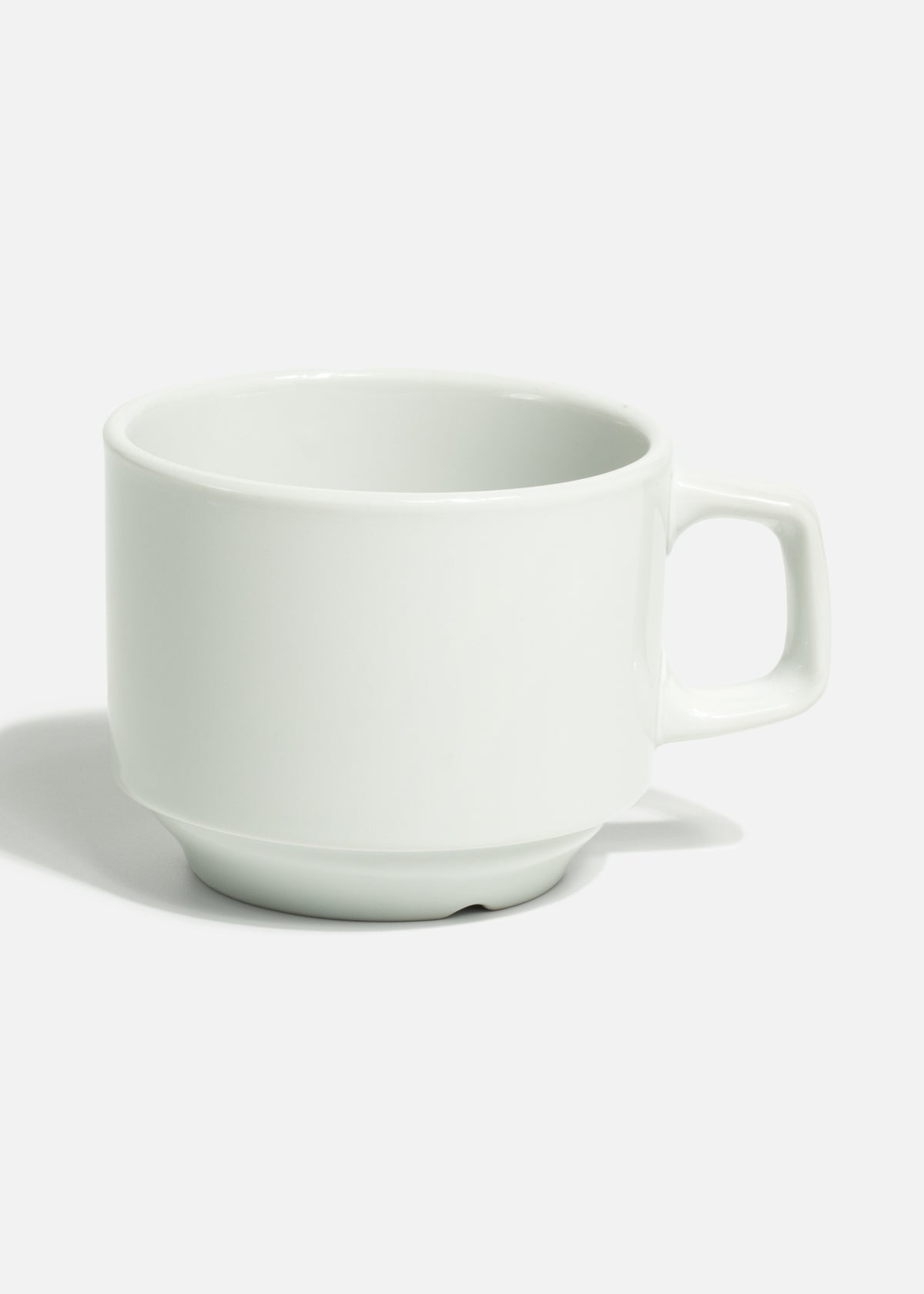 Plato taza de porcelana blanco Frig 250 ml — imagen de producto