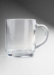 Taza para café de vidrio templado transparente Versalles 260 ml — imagen de producto