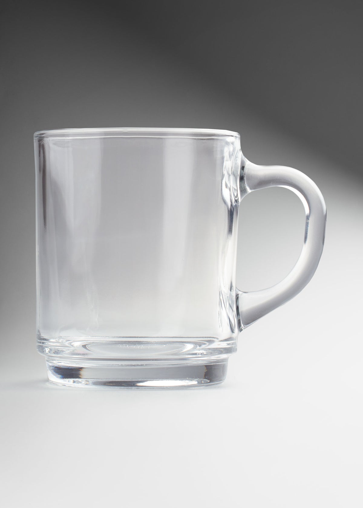 Taza para café de vidrio templado transparente Versalles 260 ml — imagen de producto