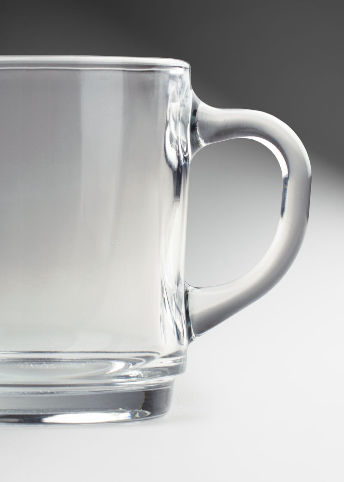 Taza para café de vidrio templado transparente Versalles 260 ml — imagen de producto