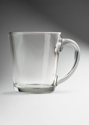 Taza para café de vidrio transparente Zephyr 400 ml / 13.5 oz — imagen de producto