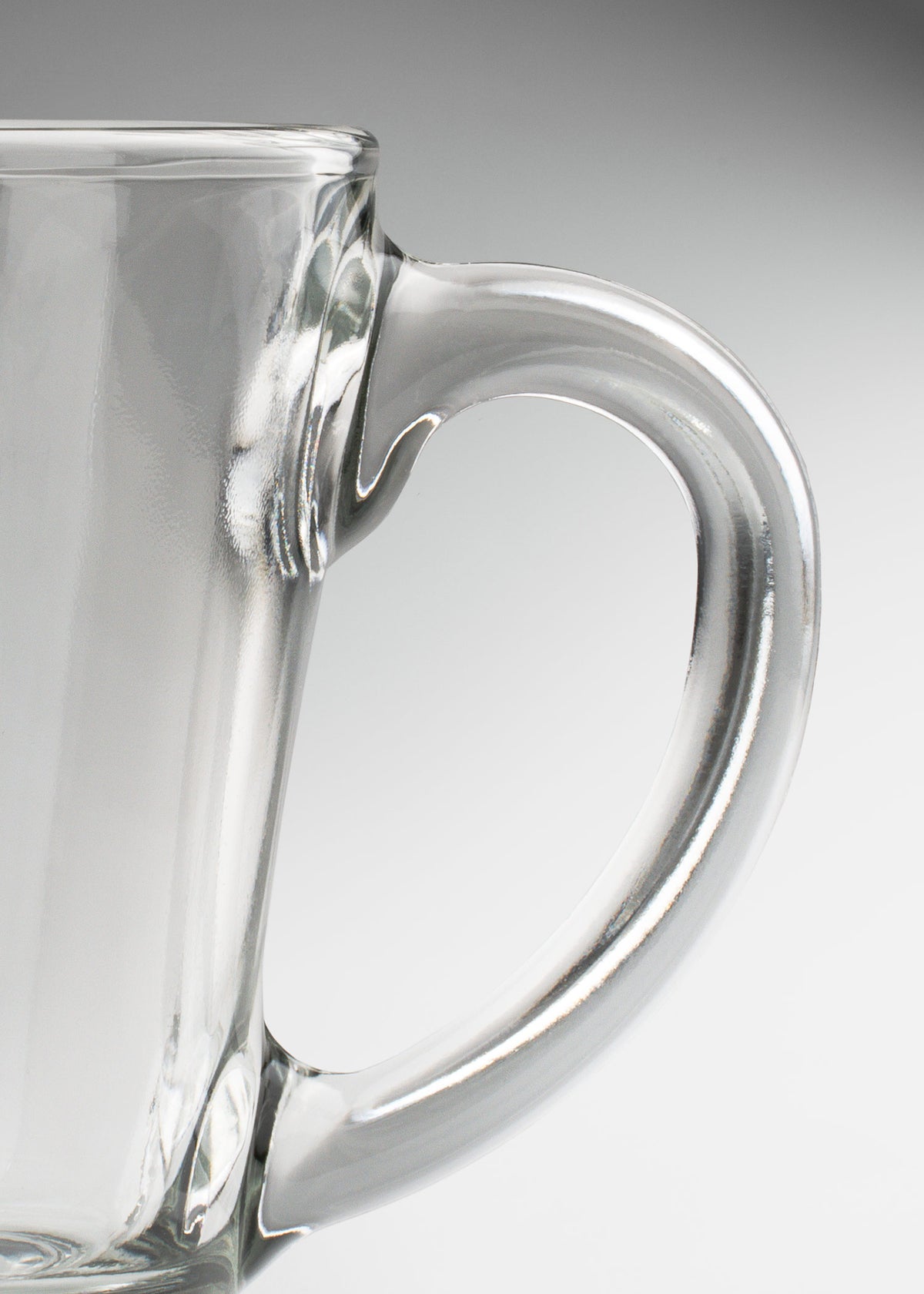 Taza para café de vidrio transparente Zephyr 400 ml / 13.5 oz — imagen de producto