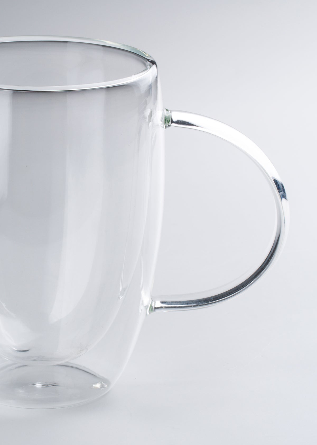 Taza de vidrio doble pared 400 ml — imagen de producto, vista 2