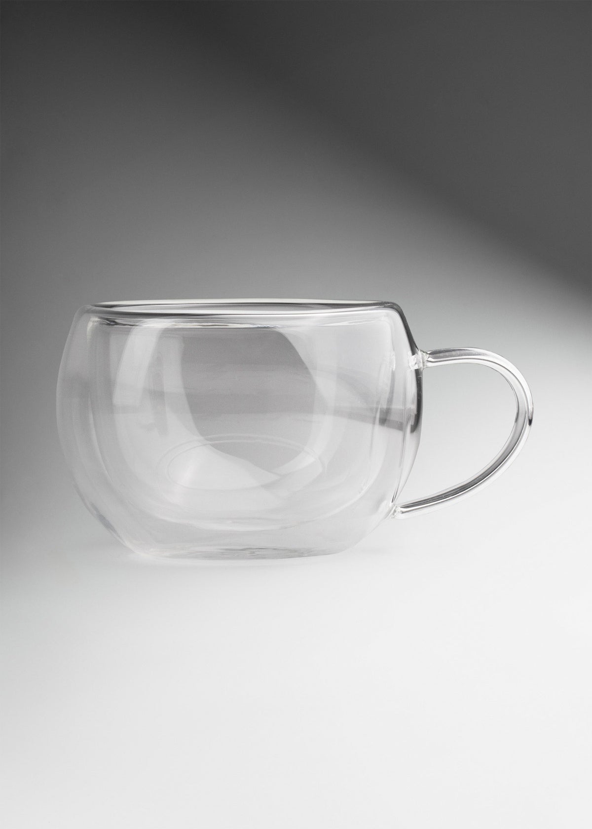Taza doble pared de borosilicato transparente Kahva 275 ml — imagen de producto, vista 1