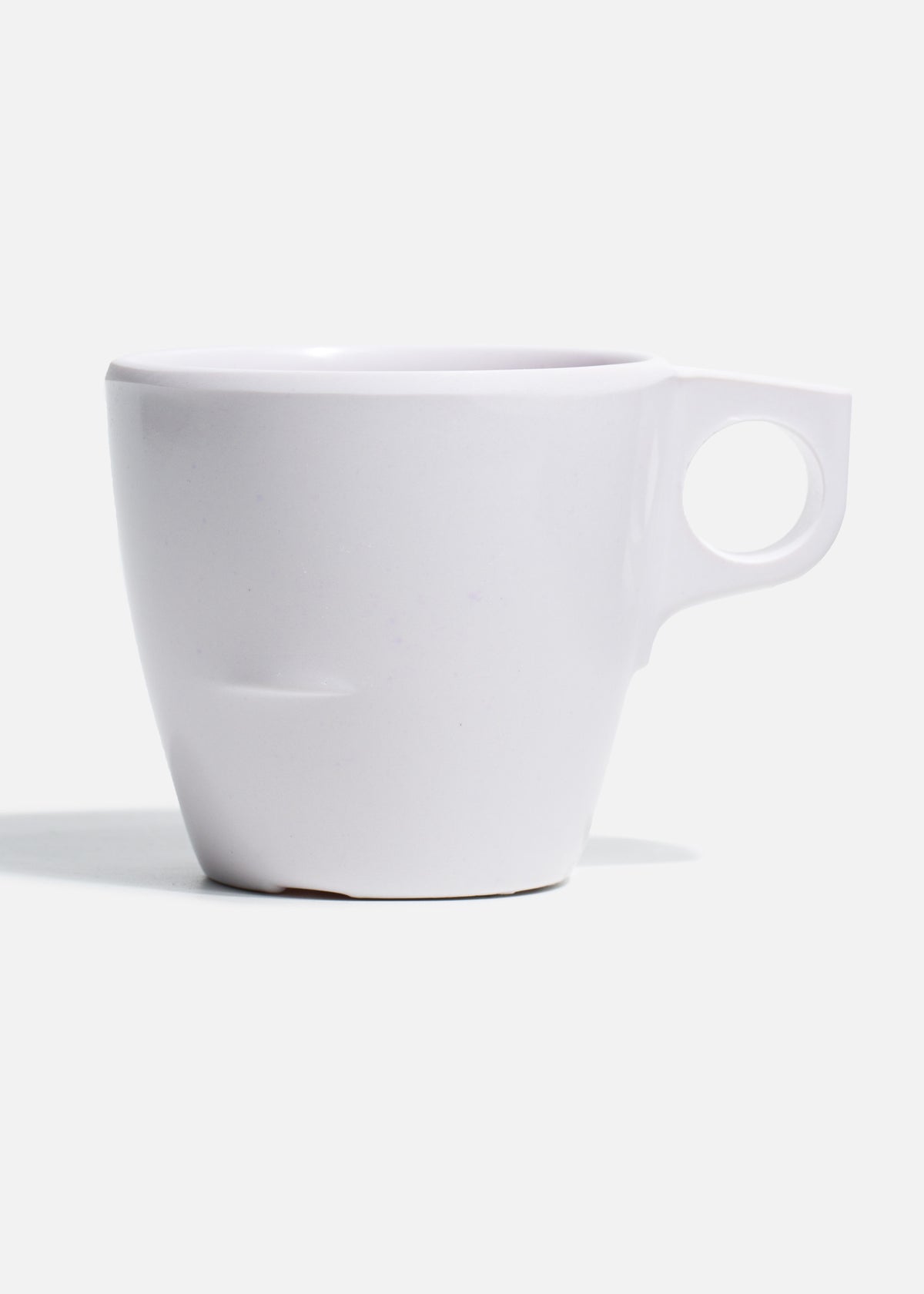 Taza de melamina blanco Institucional 227 ml — imagen de producto, vista 1
