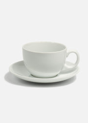 Taza de porcelana para latte blanca Brew 450 ml. Premium — imagen de producto