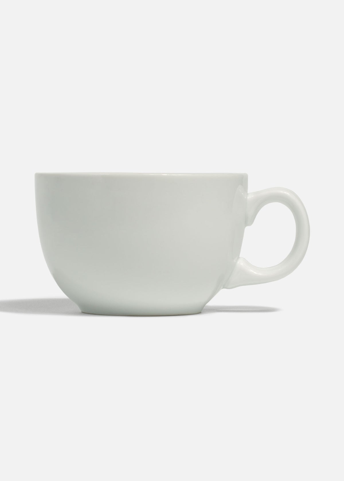 Taza de porcelana para latte blanca Brew 450 ml. Premium — imagen de producto