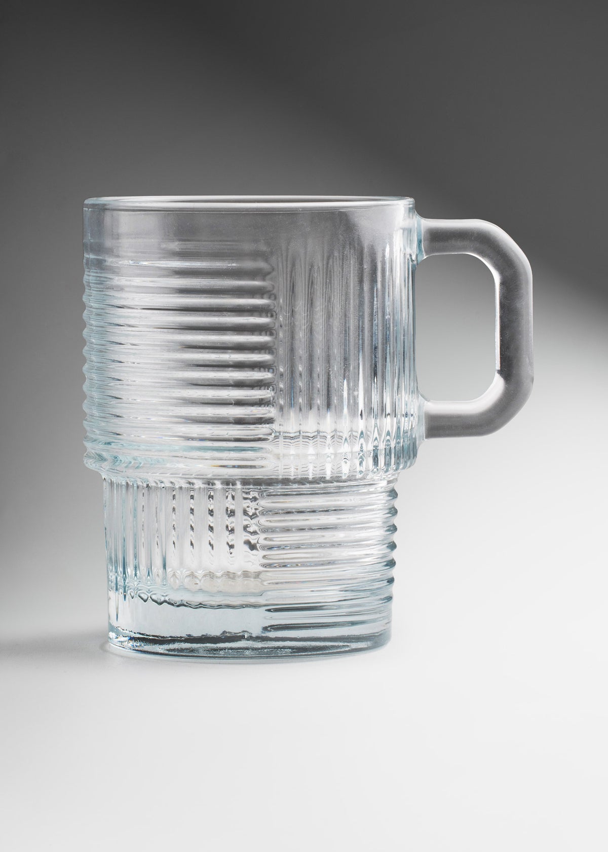 Taza para café con asa de vidrio transparente apta para microondas y lavavajillas Te Lav 270 ml — imagen de producto