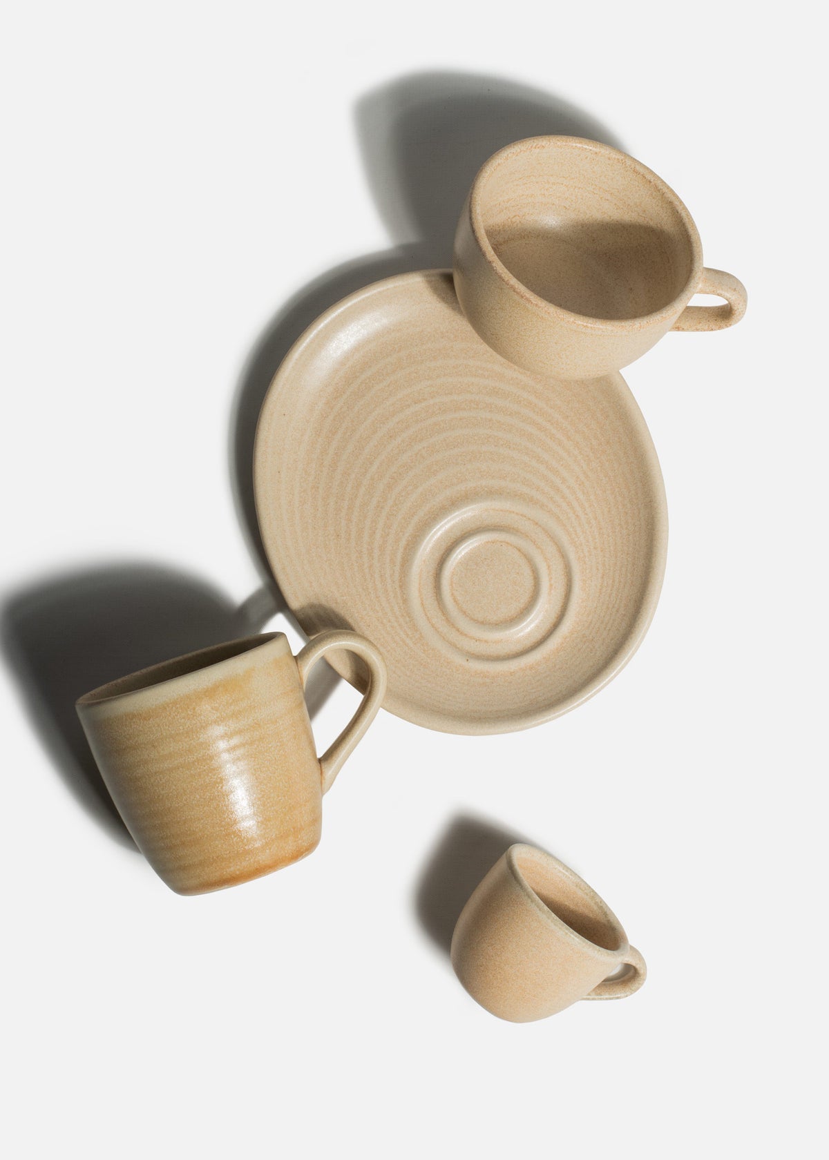 Tazas de porcelana para café Sorrento 320, 205 y 100 ml — imagen de producto