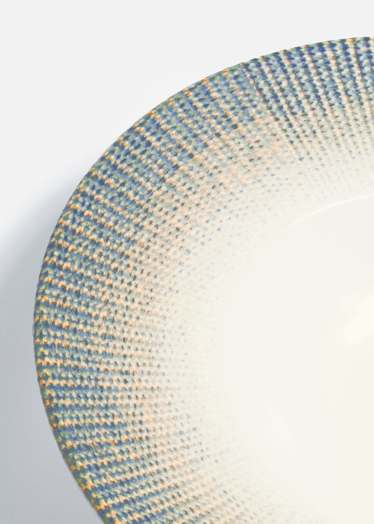 Platos de porcelana blanco Sway — imagen de producto