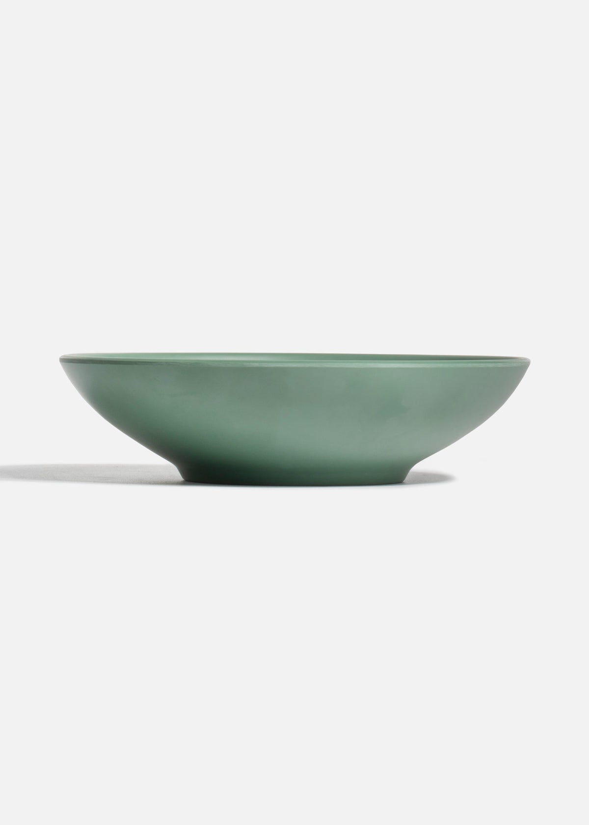Tazón baja de melamina verde olivo 23 cm — imagen de producto
