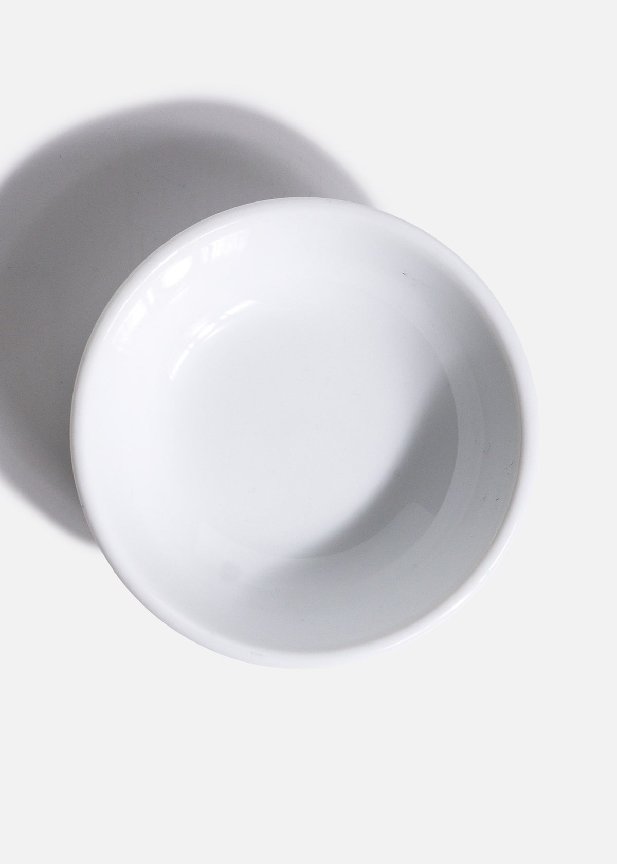Tazón para consomé de porcelana blanco 60 ml — imagen de producto, vista 4