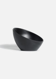 Tazón inclinado de melamina negro mate 175 ml — imagen de producto
