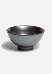 Tazón de porcelana marrón metálico Yasu 570 ml — imagen de producto, vista 1