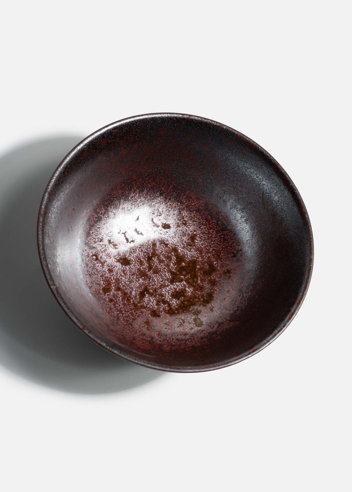 Tazón de porcelana marrón metálico Yasu 570 ml — imagen de producto, vista 3