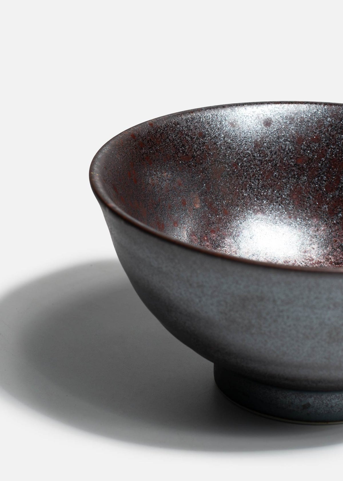 Tazón de porcelana marrón metálico Yasu 570 ml — imagen de producto, vista 5
