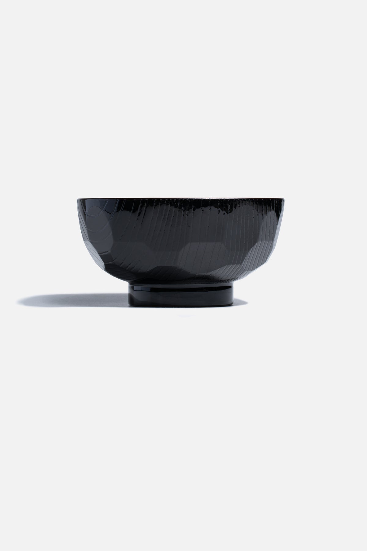 Tazón para sopa de melamina negro 384 ml — imagen de producto, vista 2