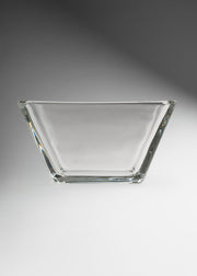 Tazón de vidrio transparente cuadrado Tempo 10.8 cm — imagen de producto