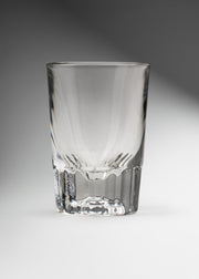 Tequilero de vidrio transparente Fluted Whiskey 60 ml / 2 oz — imagen de producto