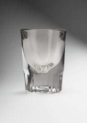 Tequilero de vidrio transparente Fluted Whiskey 44 ml / 1.5 oz — imagen de producto
