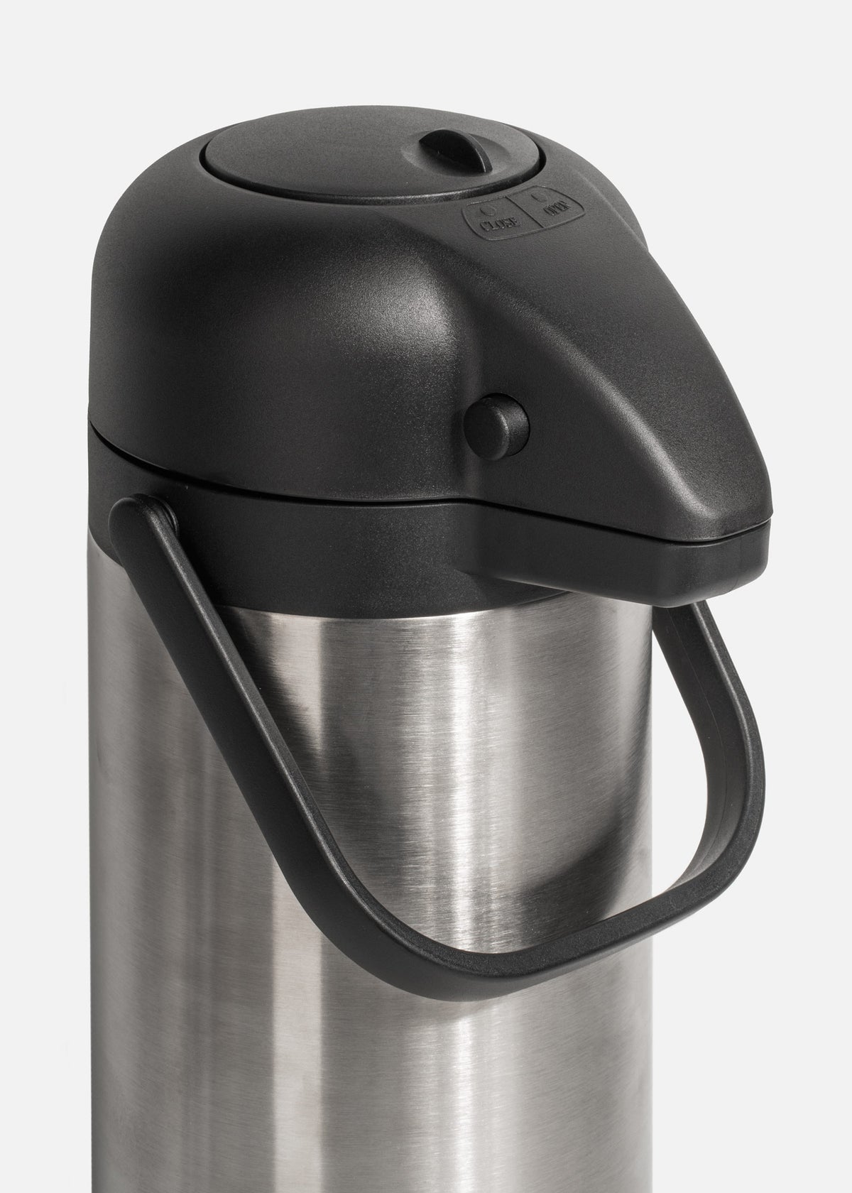 Termo bomba dispensador de acero inoxidable plata ideal para hoteles y restaurantes 3 L — imagen de producto