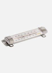 Termómetro para refrigerador de plástico resistente blanco y control de temperatura para cocina y alimentos de -40° a 25° C — imagen de producto