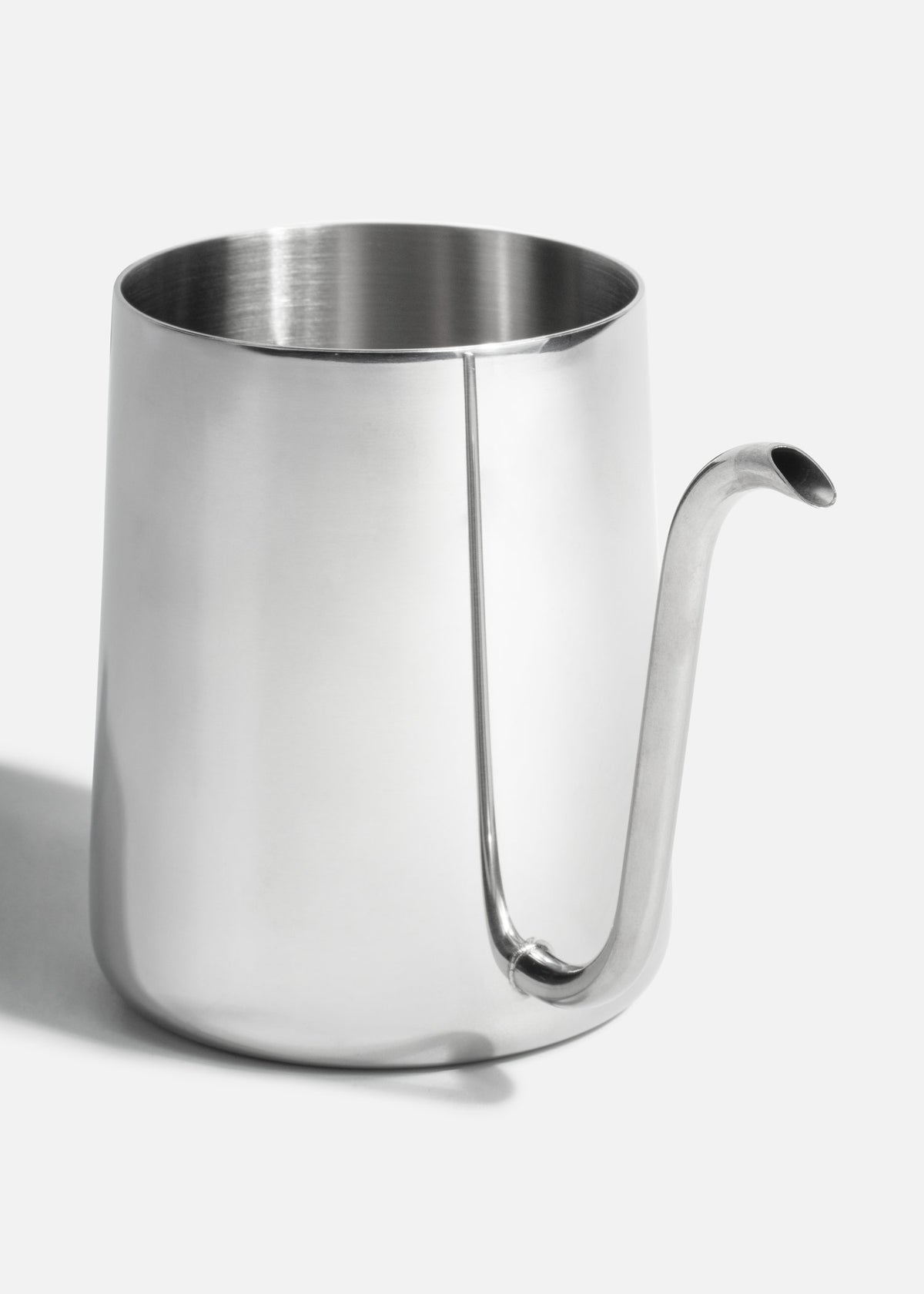 Tetera cuello de cisne de acero inoxidable plata 600 ml — imagen de producto