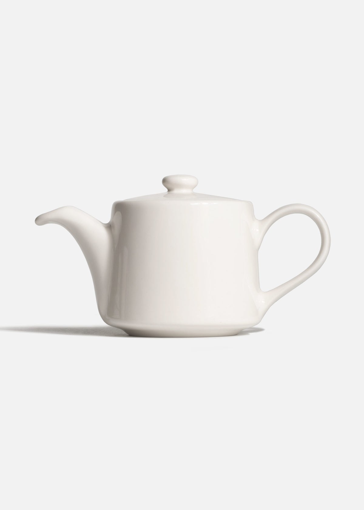 Tetera para café de porcelana vitrificada blanca premium para cafetería y restaurantes Banquet 400 ml — imagen de producto
