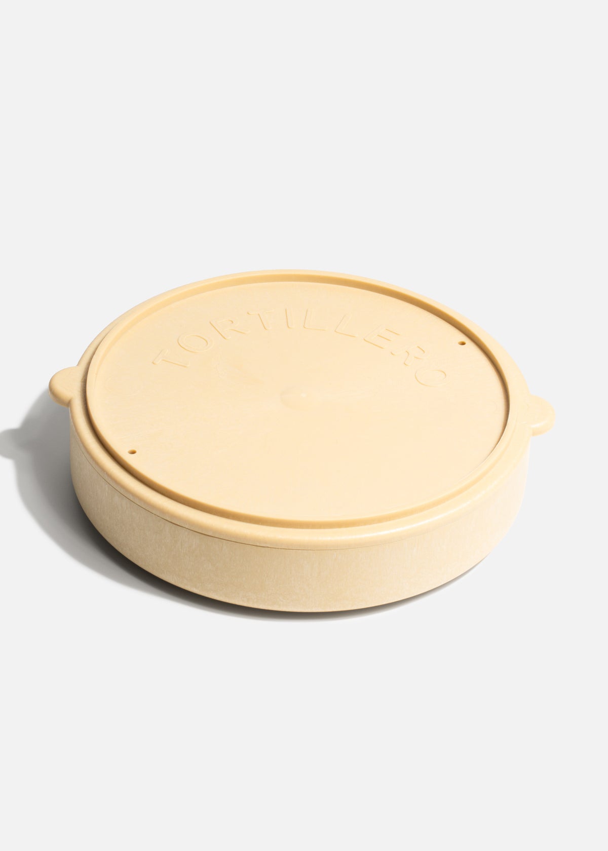 Tortillero de plástico beige Taco Mate 19 cm — imagen de producto