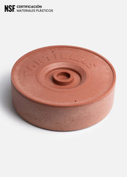 Tortillero de plástico café térmico Sable NSF 21.5 cm — imagen de producto