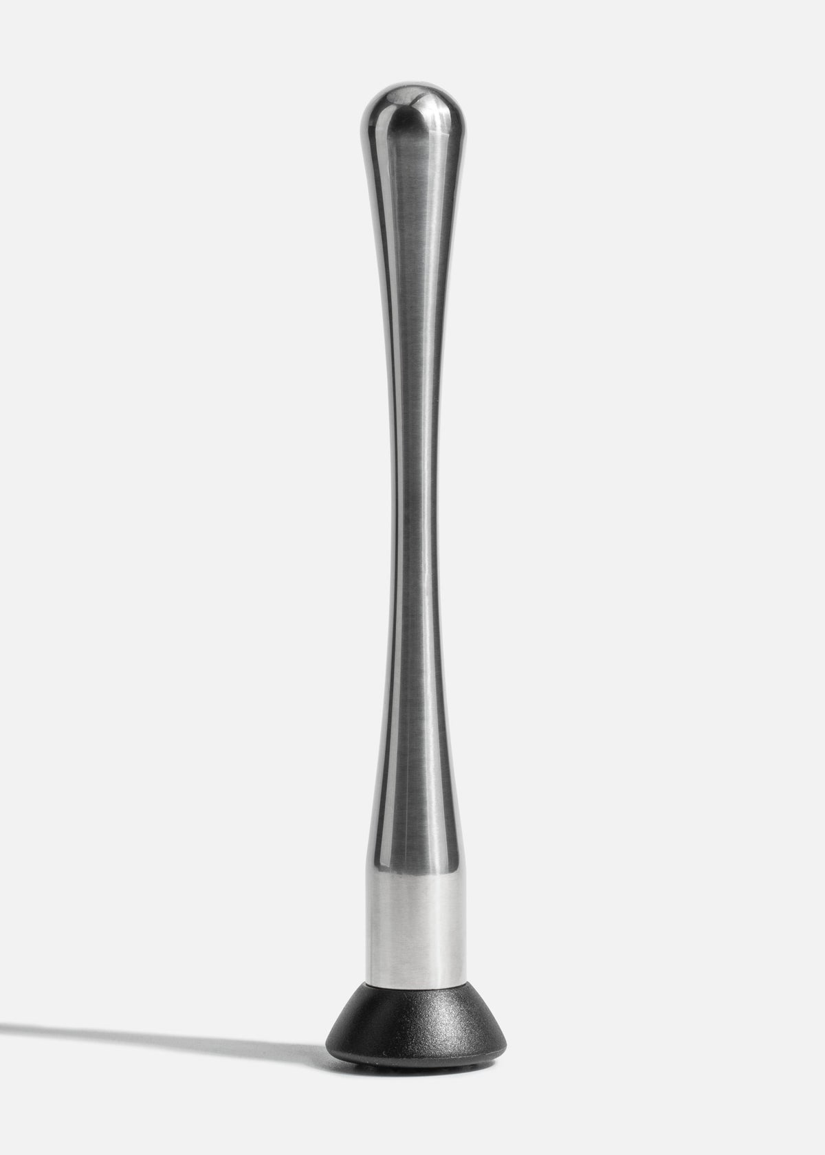 Triturador de hielo y frutas de acero inoxidable plata 22.4 cm. Profesional — imagen de producto