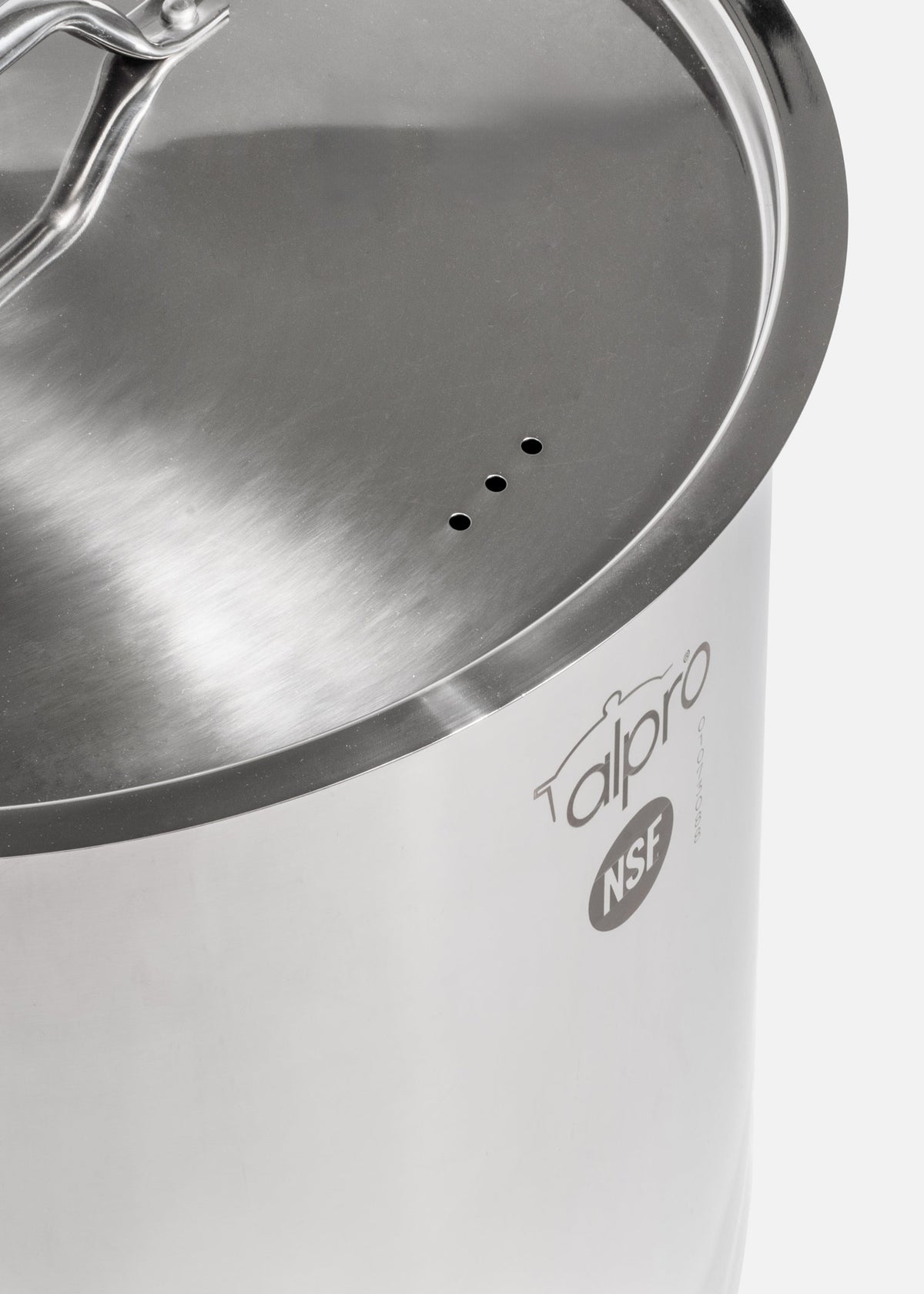 Vaporera de acero inoxidable 201 plata NSF 48 L — imagen de producto