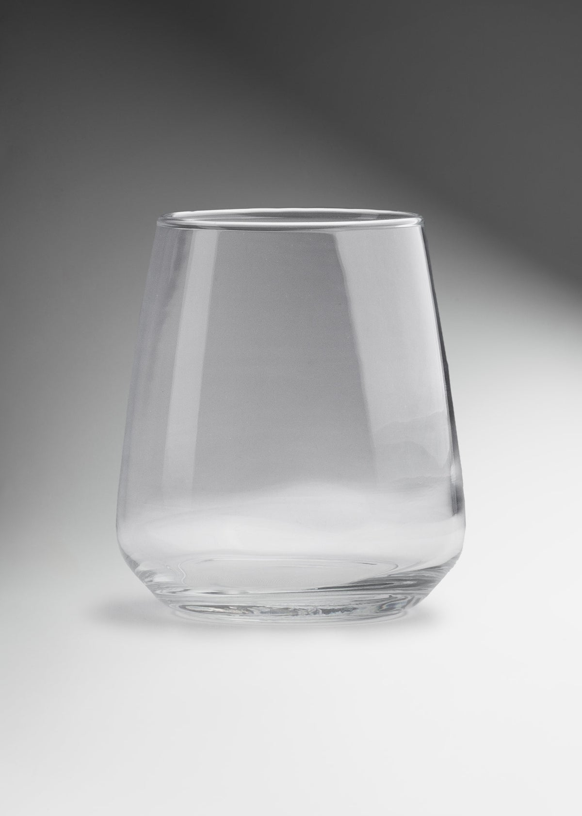 Vaso para agua Old Fashion de vidrio templado transparente Mencía 350 ml — imagen de producto
