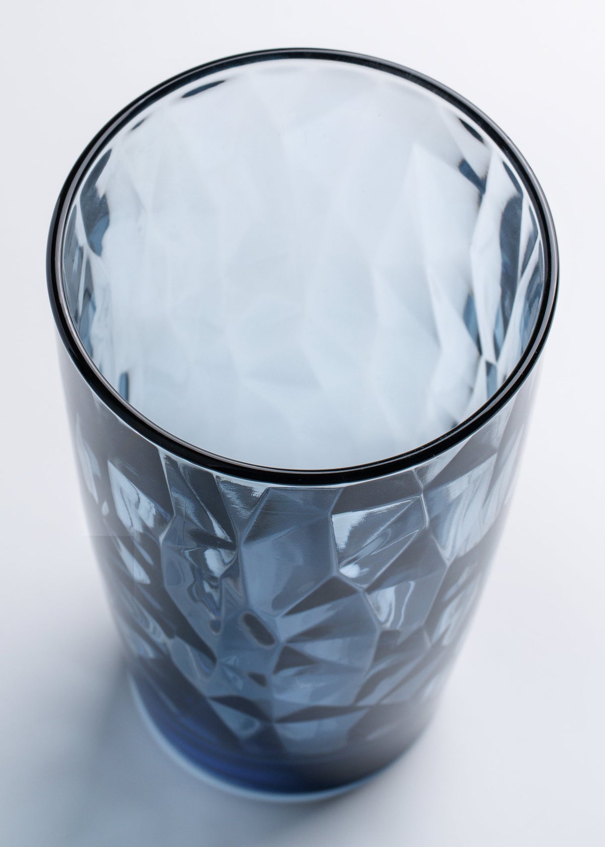 Vaso de vidrio azul Diamond Ocean H.B. 470 ml — imagen de producto, vista 3