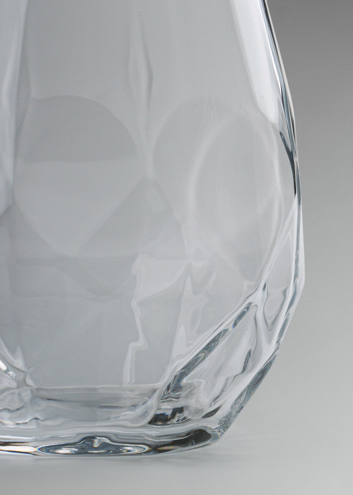 Vaso de cristal transparente Rombu O.F. 380 ml — imagen de producto, vista 4