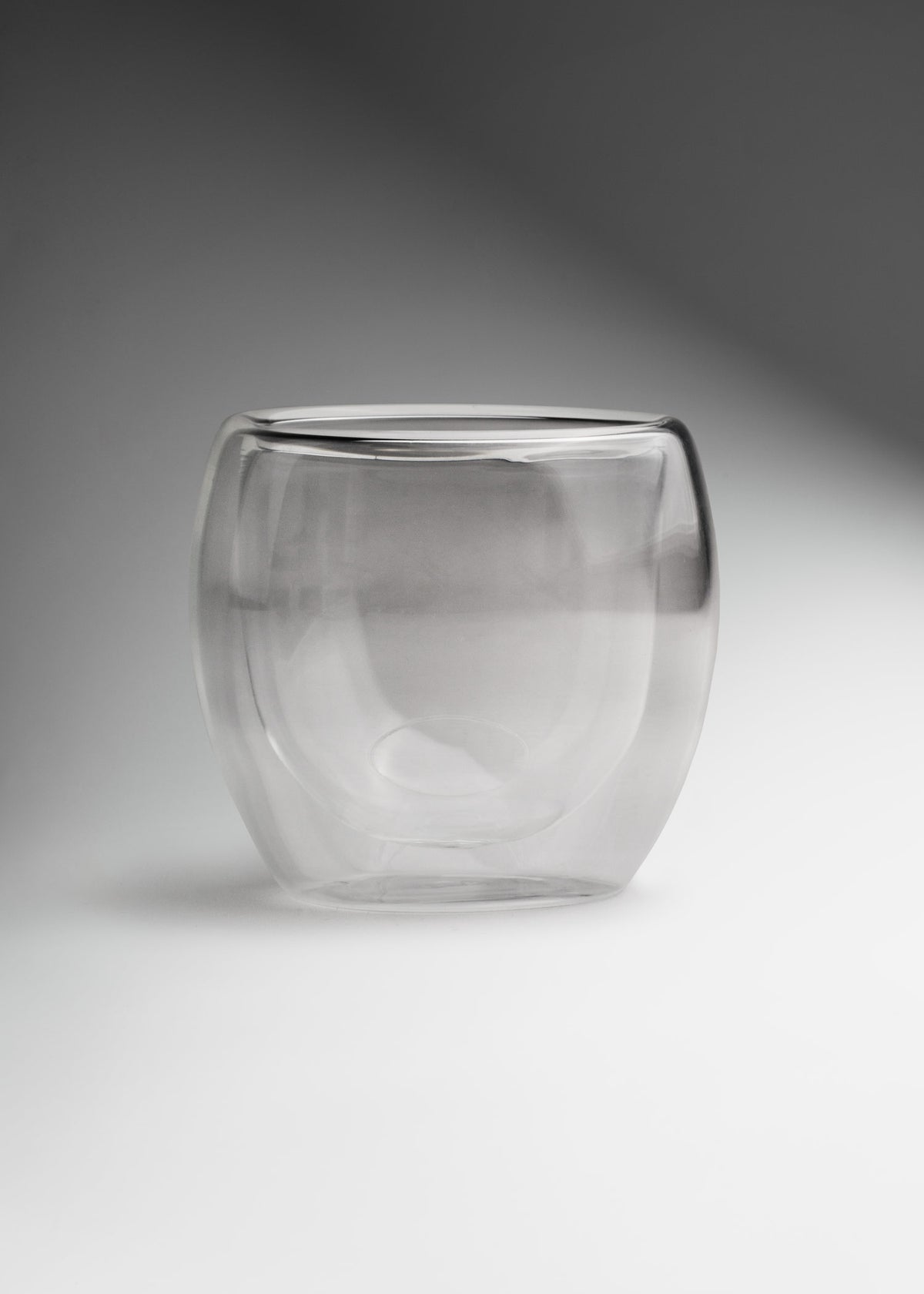 Vaso de vidrio transparente doble pared Shot 80 ml — imagen de producto