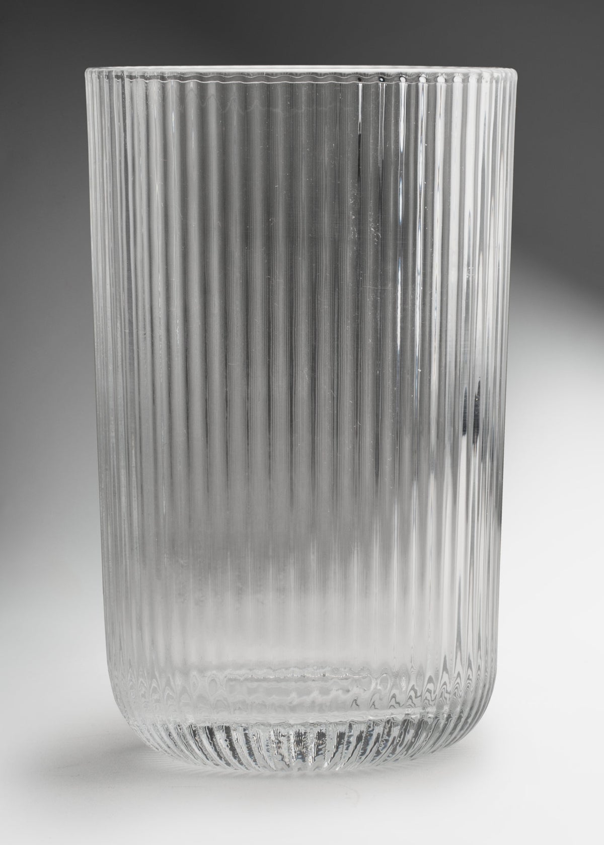Vaso de vidrio transparente Dof Optica Lines 390 ml — imagen de producto