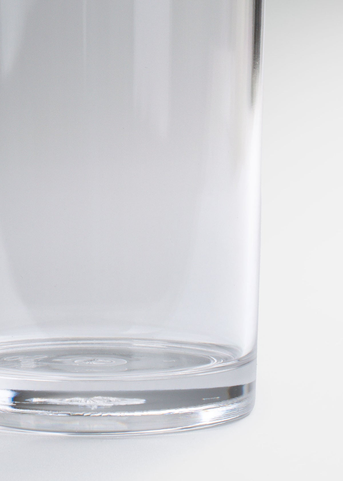 Vaso highball de policarbonato fondo grueso transparente 350 ml — imagen de producto