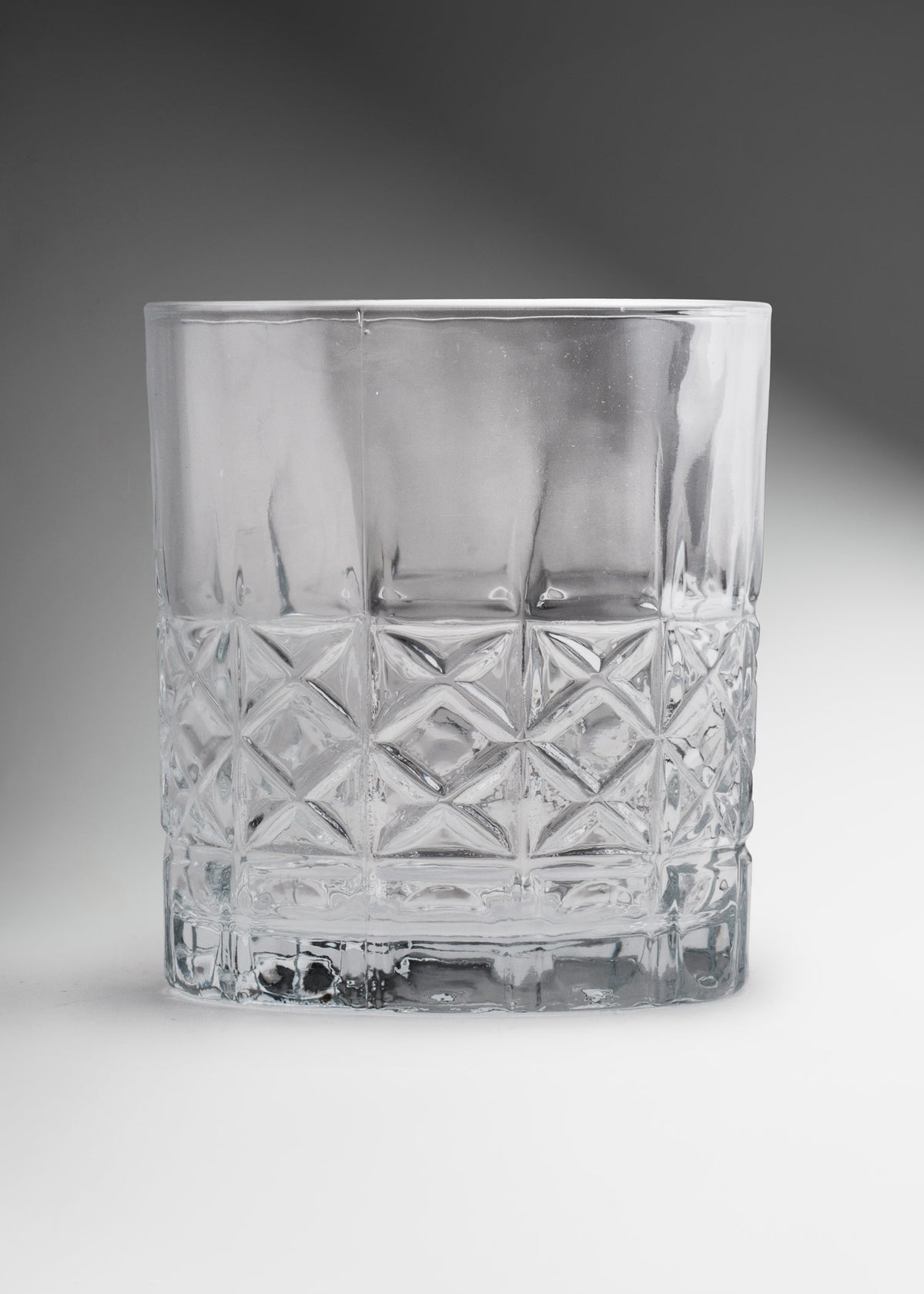 Vaso de vidrio transparente Old Fashion Isabel 320 ml — imagen de producto