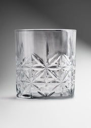 Vaso de vidrio transparente Old Fashion Liam 350 ml — imagen de producto