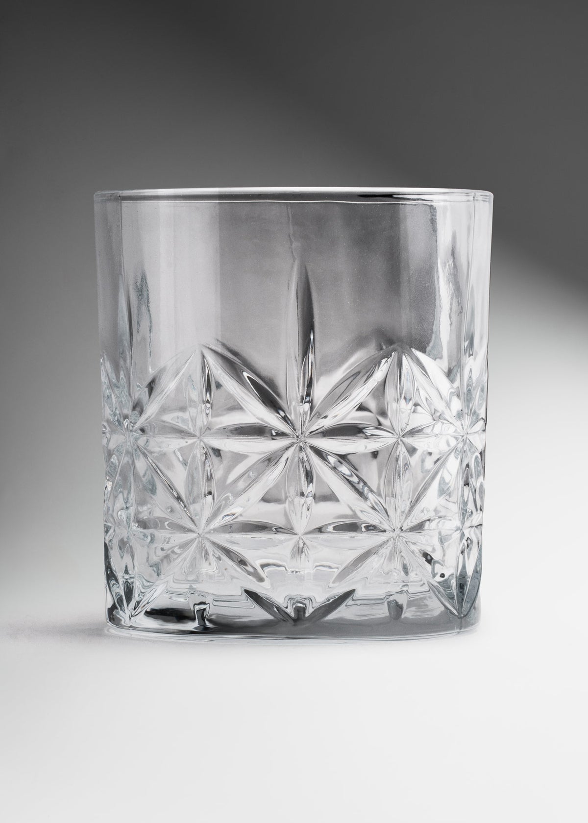 Vaso de vidrio transparente Old Fashion Liam 350 ml — imagen de producto